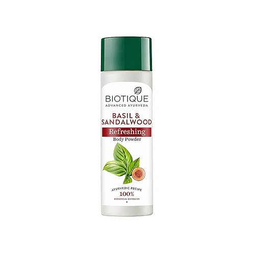 Basil & sandalwood refreshing body powder