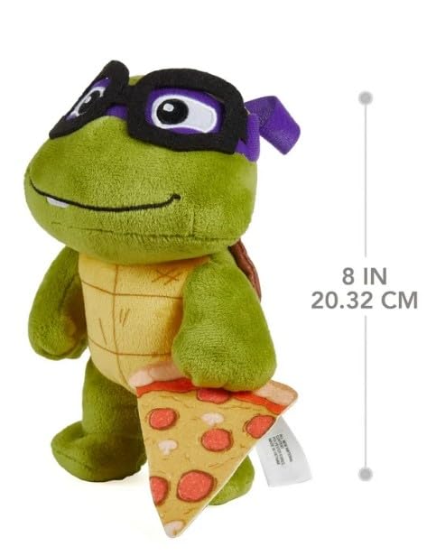 Teenage Mutant Ninja Turtles Mattel 8 Inch - Turtle Tot Donatello - Donnie | Soft Action Toy Figure Ages 3+