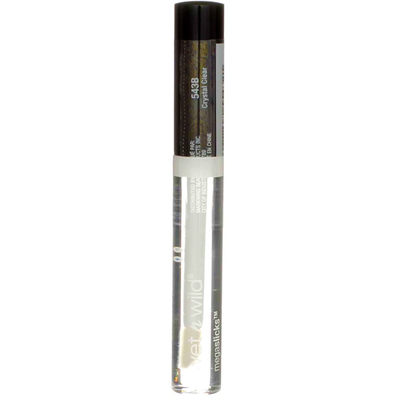 Wet n Wild MegaSlicks Lip Gloss - Crystal Clear (Pack of 2)