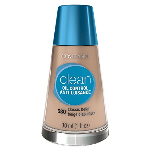 CoverGirl Clean Oil Control Liquid Makeup, Classic Beige 530 1 fl oz (30 ml)