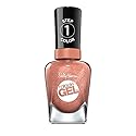 Sally Hansen Miracle Gel™, Terra-Coppa, Long Lasting, Gel-Like Formula, No UV Lamp Needed, Orange Nail Polish