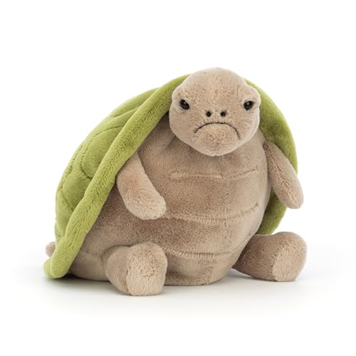 Jellycat Timmy Turtle Stuffed Animal, 11 inches - Reptile Plush Toy - Classic Children's Gift