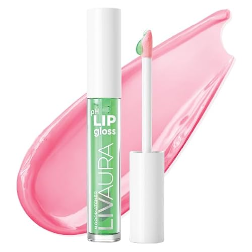 LIVAURA Tinted Lip Gloss for Women, pH Activated Hydrating, Moisturizing, Shiny Lipgloss, Non Sticky LipGloss, Glossy Lip Tint, Lip Shine, Smooth Lip
