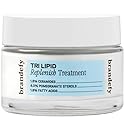 Brandefy Tri Lipid Replenish Treatment - 1.5% Ceramides, 4.0% Sterols, 1.8% Fatty Acids - Peptide Moisturizer, Hydrating Face Cream, Made in the USA