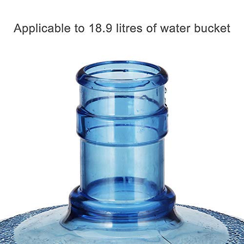 WINBOB 10PCS 55mm 3 and 5 Gallon Non-Spill Caps,Replacement Water Bottle Snap On Cap Anti Splash Peel