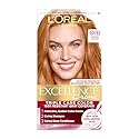 L'Oreal Paris Excellence Crème Permanent Hair Dye, Triple Care Hair Color with Pro-Keratine Complex for 100% Gray Hair Coverage, 8RB Reddish Blonde, 1