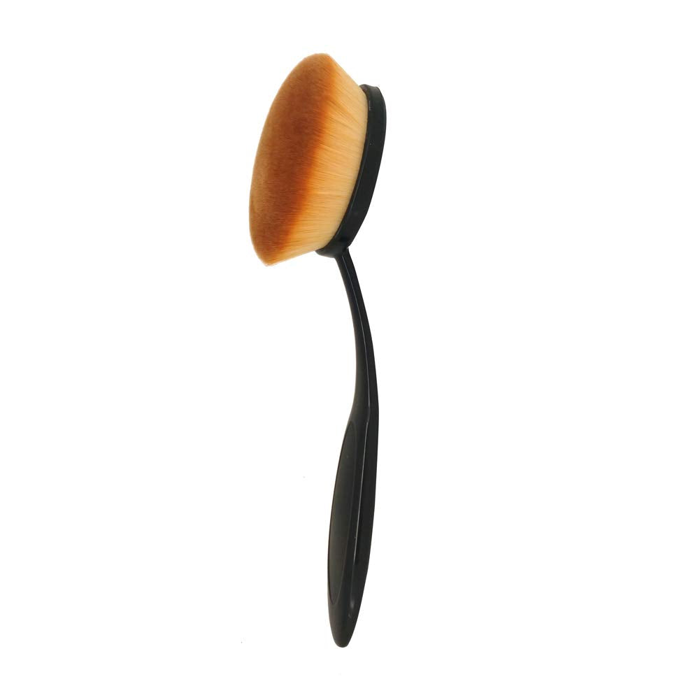 JOSALINAS Oval 1# Makeup Brush Upgraded Fast Flawless Application Toothbrush Foundation Concealer Blusher Liquid Cream Powder Cosmetic Blending Tool