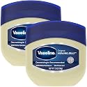 Vaseline Petroleum Jelly Travel-Size 2-Pack - Hypoallergenic Skin Protectant, Unscented Healing Ointment for Beauty & Personal Care, 1.75 Oz Ea