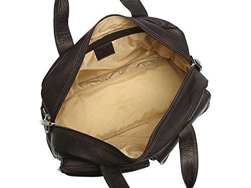Piel Leather Multi-Pocket Carry-on, Black, One Size