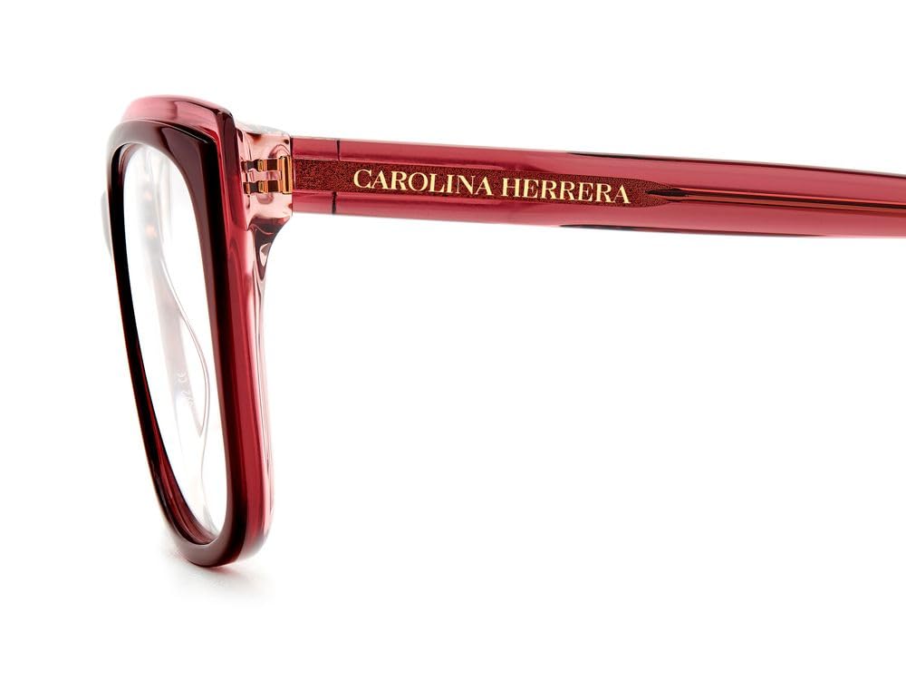 Carolina Herrera Unisex Vista Glasses Her 0208 C8c 55/14/145 Women's Sunglasses, C8C/34 Burgundy Red, 55, C8c/34 Burgundy Red, 55