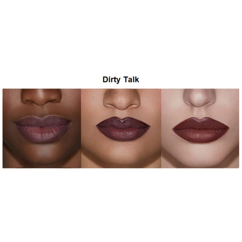 Rinna Beauty Icon Collection - Lipstick - Dirty Talk - Vegan, Anti-Aging, Hydrating,Protects your Lips, & Long-lasting, with a Magnetic Top Closure