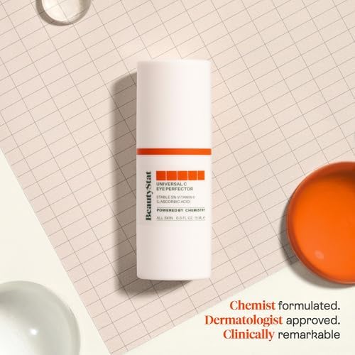 BeautyStat Universal C Skin Refiner - Vitamin C Serum for Face, 20% Pure L-Ascorbic Acid - Created by a 20+ Year Skincare Veteran Cosmetic Chemist