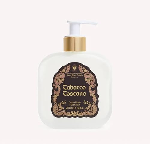Santa Maria Novella Tabacco Toscano Fluid Body Cream, 250 ml