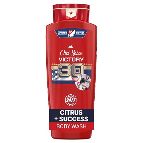 Old Spice Body Wash for Men, MLS Victory, Long Lasting Scent, Freshness that Lasts All Day, Cleanse & Refresh Skin, Limited Edition, Citrus + Success Beauty and Personal Care Old Spice Default Title
