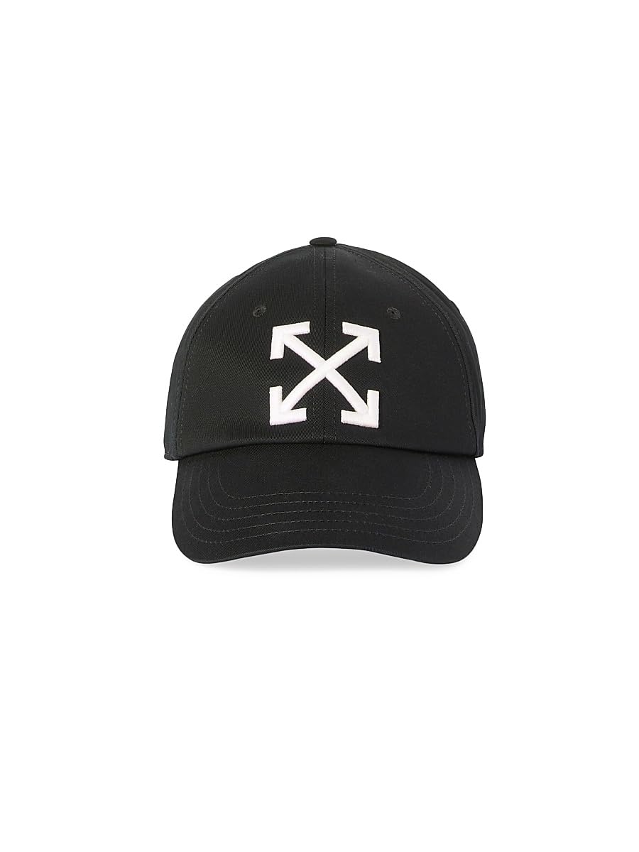 Off-White, Drill Bookish Baseball Cap, Black White