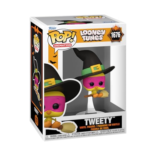 Funko POP! Animation: Tweety Bird - (Witch) - Looney Tunes - Collectable Vinyl Figure - Gift Idea - Official Merchandise - for Kids & Adults - Horror…