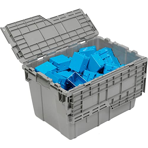 ORBIS Flipak Distribution Container, 21-13/16 x 15-3/16 x 12-7/8, Gray - 1/Pk