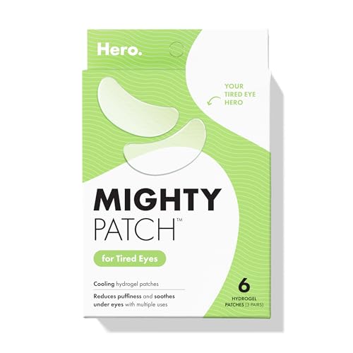 HERO COSMETICS Mighty Patch for Tired Eyes Patches, 6 Count Beauty and Personal Care Mighty Patch Default Title