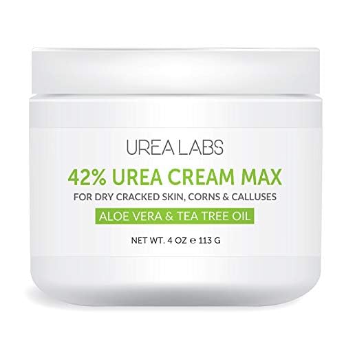 UREA LABS | 42% Urea Cream - Tea Tree Oil & Aloe Vera-Infused Foot & Skin Repair | Deep Hydration & Natural Exfoliation for Cracked Heels, Dry Feet