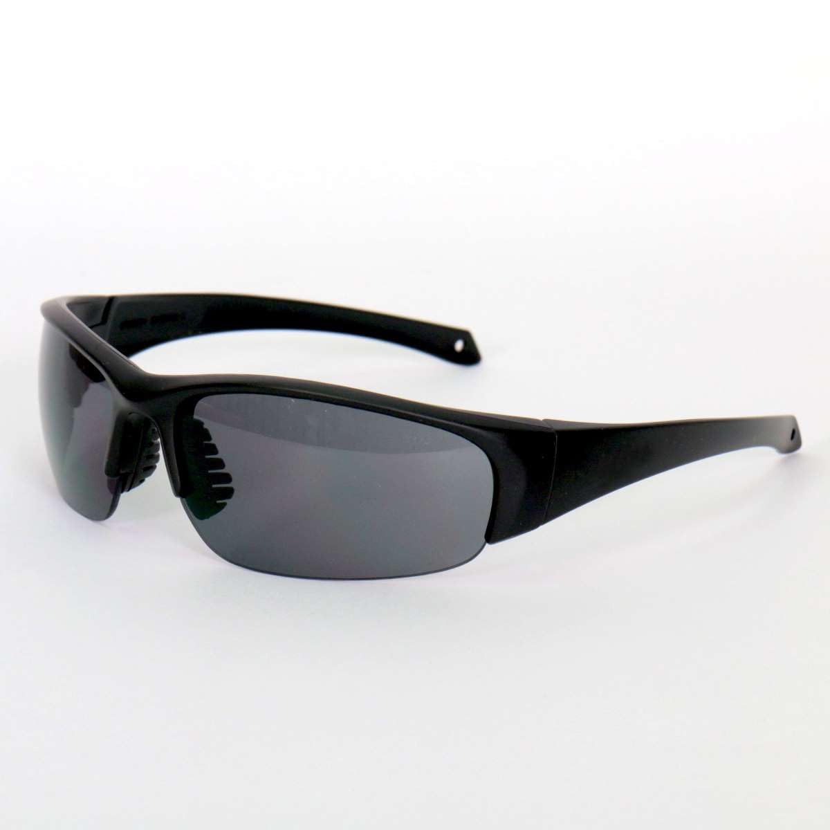 Hot Leathers Eazy Eyes Safety Sunglasses with Smoke Mirror Lenses SGF1069 - One Size