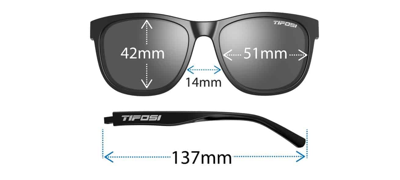 Tifosi Swank Sunglasses (Avant Clear/Smoke Bright Blue Mirror Lenses)