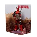 McFarlane Toys- Marvel Deadpool 1:6th Scale Collectible with Scene & Comic (Deadpool #1)