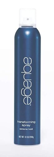 AQUAGE Transforming Spray Extra Hold, Firm-Hold Aerosol Finishing Spray Adds Texture, Volume, and Lift on Dry Hair 10 fl. oz