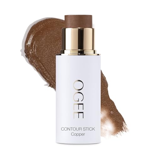 Ogee Sculpted Face Stick (COPPER - RADIANT COCOA) Certified Organic Bronzer Stick & Contour Makeup - Multi-Use Bronzer Stick for Face Beauty and Personal Care Ogee Default Title