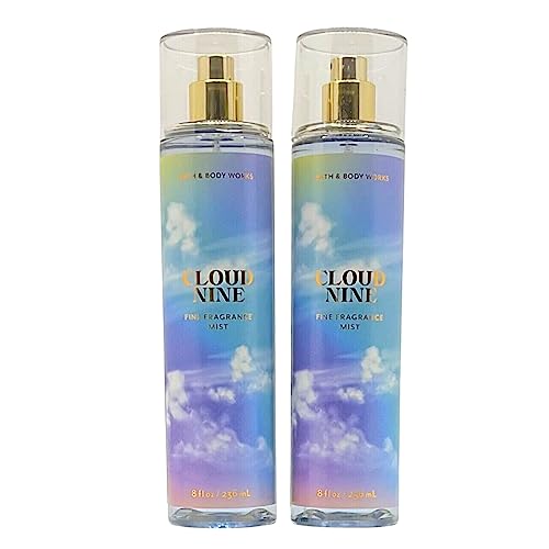 Bath & Body Works Fragrance Mist 2-Pack 8oz Each (Cloud Nine)