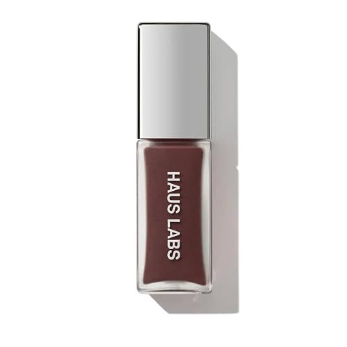 HAUS LABS BY LADY GAGA PHD HYBRID LIP GLAZE - Cocoa (Taupe Brown) + ENTEL Aloe vera Sheet Masque (BONUS)