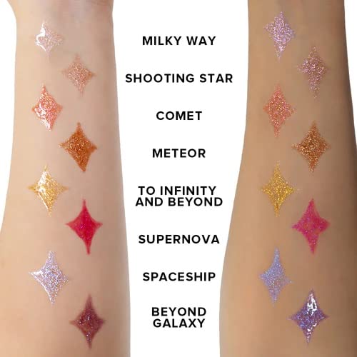 Sistar Star Is Born Holographic Lip Gloss Light Reflective Pearls Ultra Sparkle Non-Sticky Shine 1.5 mL / 0.05 fl. oz. (Comet)