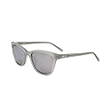 DKNY Women's DK502S Square Sunglasses, Milky Cement, 53/19/135