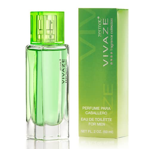Zermat Vivaze Vivaldi, Fragrance for Men, Fresh - Herbal Scent 2 Fl. Oz