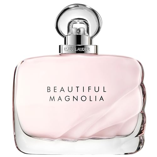 Estée Lauder Beautiful Magnolia Eau de Parfum Spray with Notes of Lush Magnolia, Solar Gardenia, Warm Woods & Luminous Musk | Perfumes for Women, 3.4