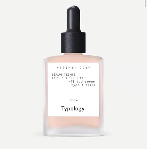 Typology Tinted Serum with Vitamin C, Squalane & Aloe Vera - Type 1 / Fair