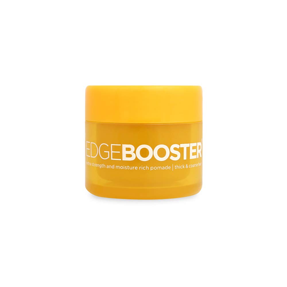 Style Factor Edge Booster Extra Strength and Moisture Rich Pomade 0.85oz Mini Travel Size (0.85oz, Pack of 1, Citrine)