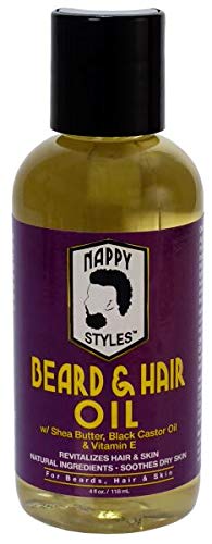 Nappy Styles Nappy Hair & Beard Oil (Pack of 4) Beauty and Personal Care Nappy Styles
