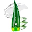 Holika Holika Aloe 99% Soothing Gel, 8.5 Ounce, 250ml - No Sticky 99% Aloe Vera Sunburn Relief - Moisturizing, Fast Absorbing for Face, Skin