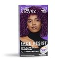 Softsheen-Carson Dark and Lovely Hair Dye, Fade Resist Hair Color with Conditioning Mask, Virtual Violet, 1 Kit