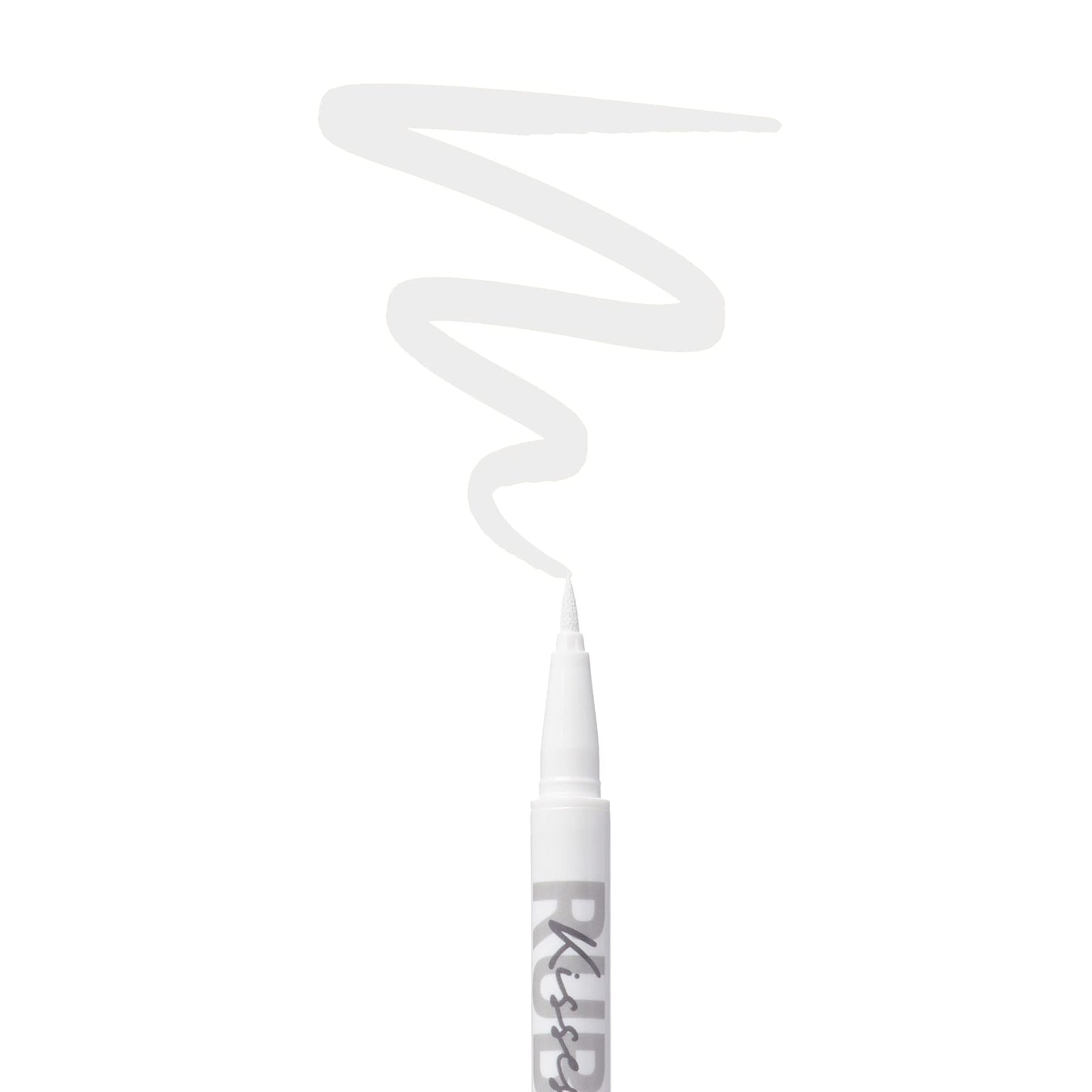 Ruby Kisses Party Proof Eyeliner, Pastel Colors Premium Felt-tip Waterproof Long-lasting Eyeliner (Snow White)