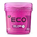 Ecoco Eco Style Hair Gel - Curl And Wave - Anti-Itch, Alcohol-Free Formula - Perfect Hold For Angled Or Tapered Sides - Ideal For Wavy Hair - No