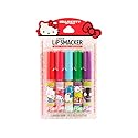 Lip Smacker Sanrio Hello Kitty and Friends Flavored Liquid Lip Gloss | Dry Lips | For Kids, Men, Women | Stocking Stuffer | Christmas Gift | Set of 5