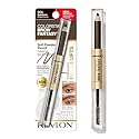 Revlon ColorStay Brow Fantasy, All In One Eyebrow Powder Pencil with Shaping Clear Gel, Gel Infused with Panthenol, Smudge-proof, 16HR Visibly Full