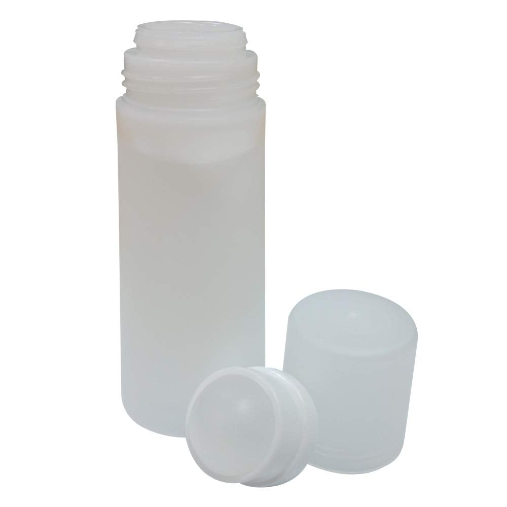 Roll-on Head Top Plastic Applicator Refillable Hygienic Liquid Bottles Skin Care Scalp Hair Loss Care Medicine Cosmetic Travel Use (70ml)