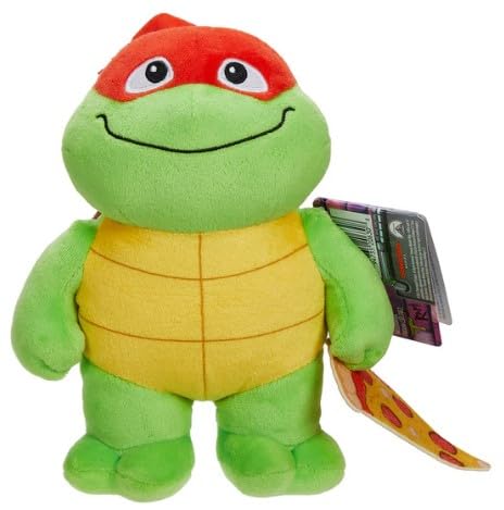 Hot Wheels Teenage Mutant Ninja Turtles Mattel 8 Inch - Turtle Tot Raphael - Raph | Soft Action Toy Figure Ages 3+