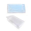 SPEEDWOX Mask Storage Case 2 Pack Portable Mask Case Storage Box Masks Organizer Disposable/Reusable Face Masks Organizer Dustproof Storage Plastic…
