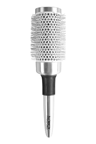 Cricket Centrix Alumilite 53mm Thermal Hair Round Brush for Blow Drying, Curling, Styling, Ceramic Barrel Thermal Brush Anti-Static Anti-Frizz for All
