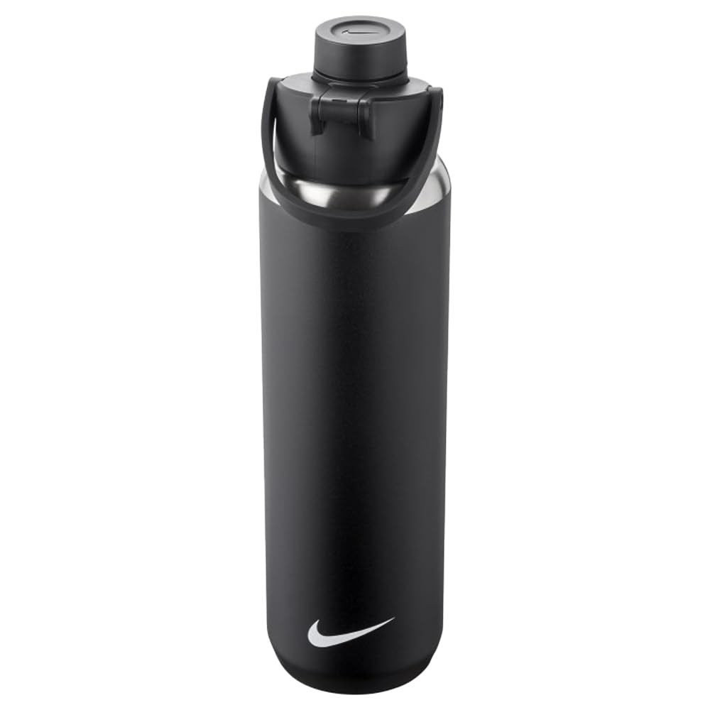 Nike Recharge Chug Water Bottle (One Size) (Black)