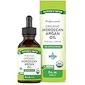 Nature's Truth Moroccan Argan Oil Hair, Skin and Nails Product Serum | 2 fl oz | USDA Organic | Paraben & Gluten Free