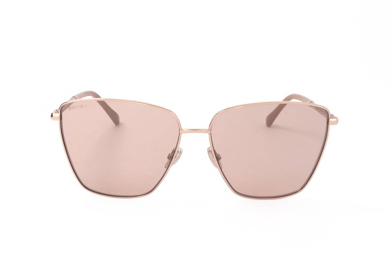 JIMMY CHOO Gold Women Women's Sunglasses